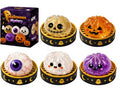 Halloween Ghost Dumpling Squishy – 5.5CM & 10CM Slow-Rising Fidget Toy, Cute Halloween Stress Relief Sensory Toy & Gift