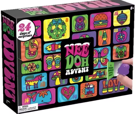 24-Day Nee Doh Squishy Advent Calendar 🎄